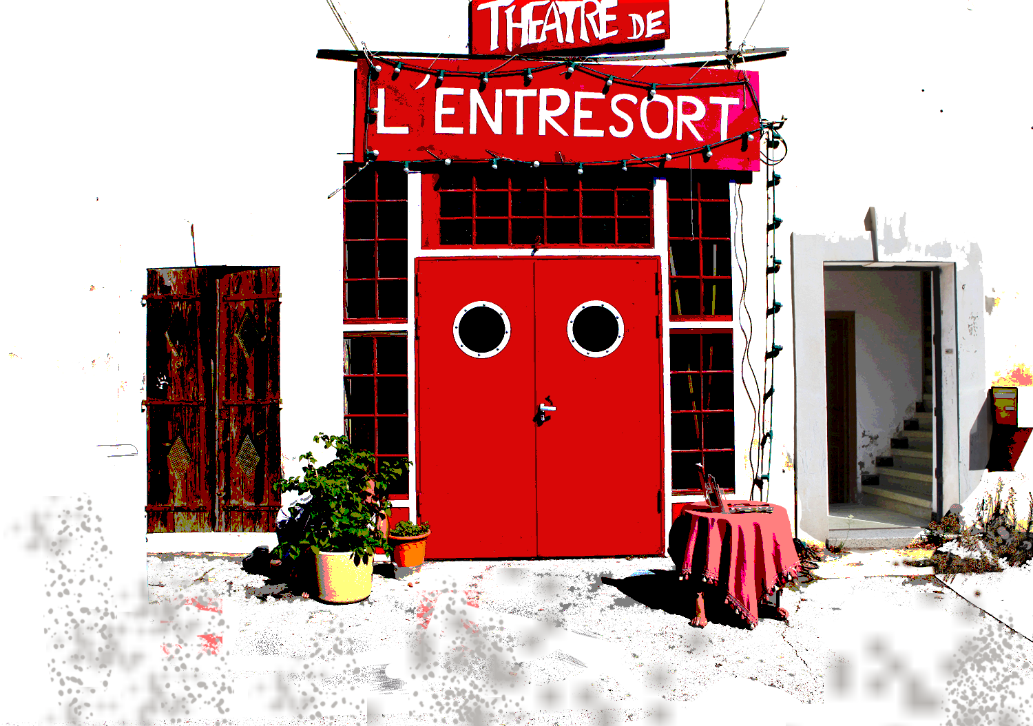 façade Théâtre de l'Entresort Narbonne